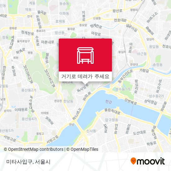 미타사입구 지도