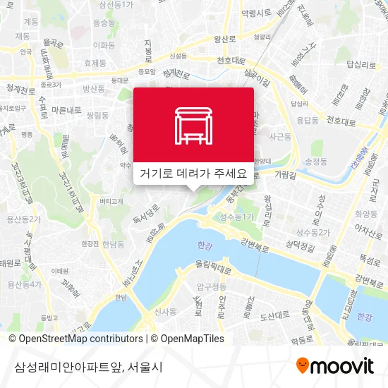 삼성래미안아파트앞 지도
