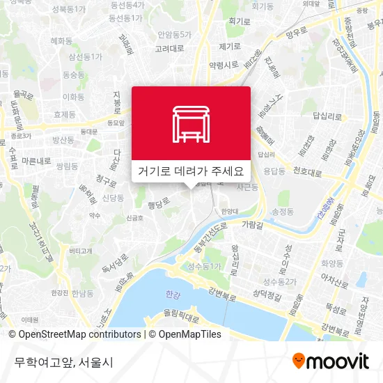 무학여고앞 지도