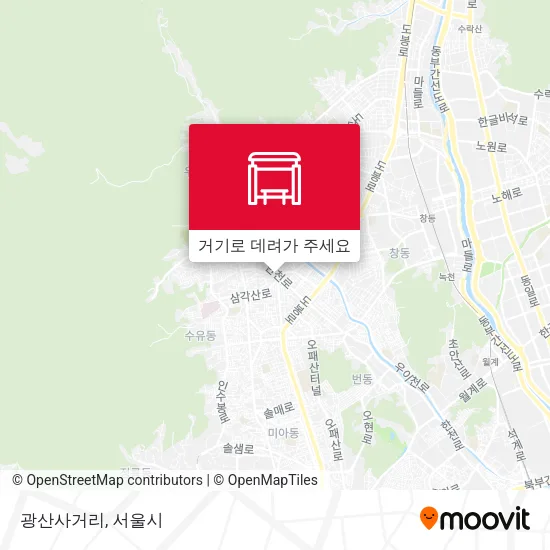 광산사거리 지도