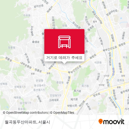 월곡동두산아파트 지도