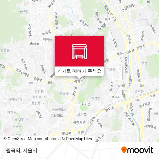 월곡역 지도