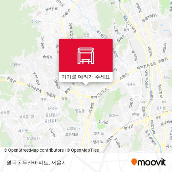 월곡동두산아파트 지도
