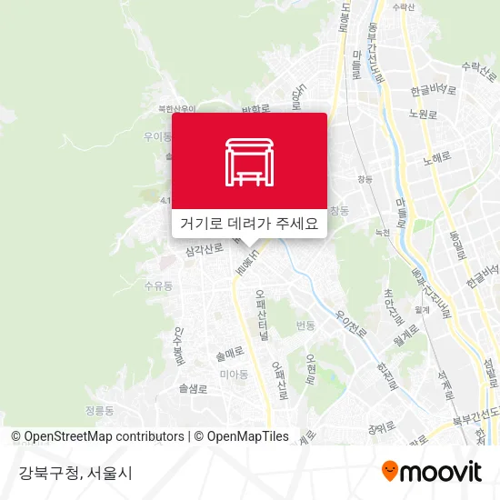 강북구청 지도