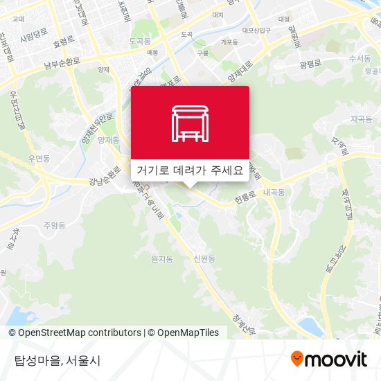 탑성마을 지도