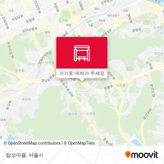 탑성마을 지도