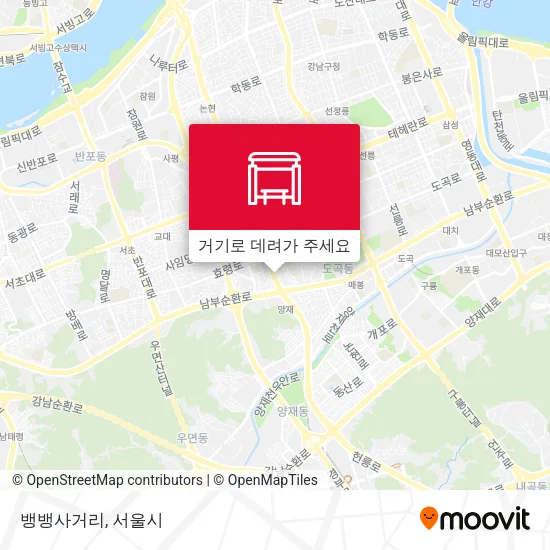 뱅뱅사거리 지도