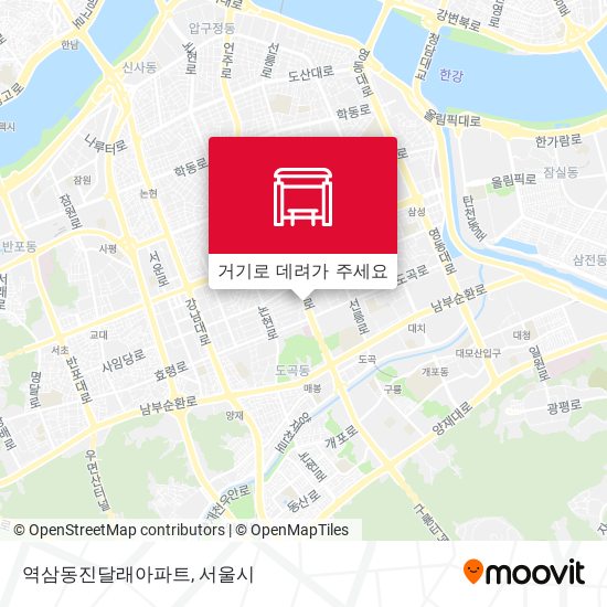 역삼동진달래아파트 지도