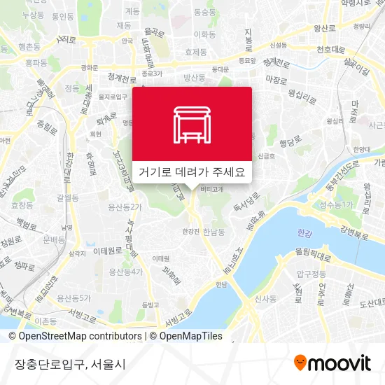 장충단로입구 지도