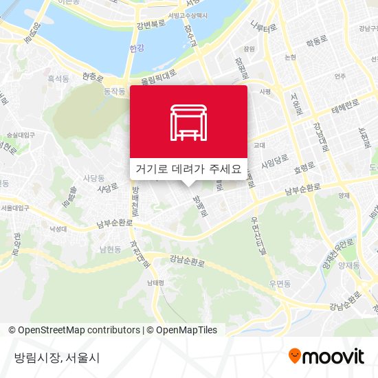 방림시장 지도