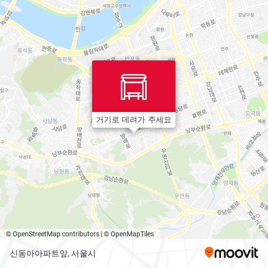 신동아아파트앞 지도