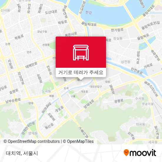 대치역 지도
