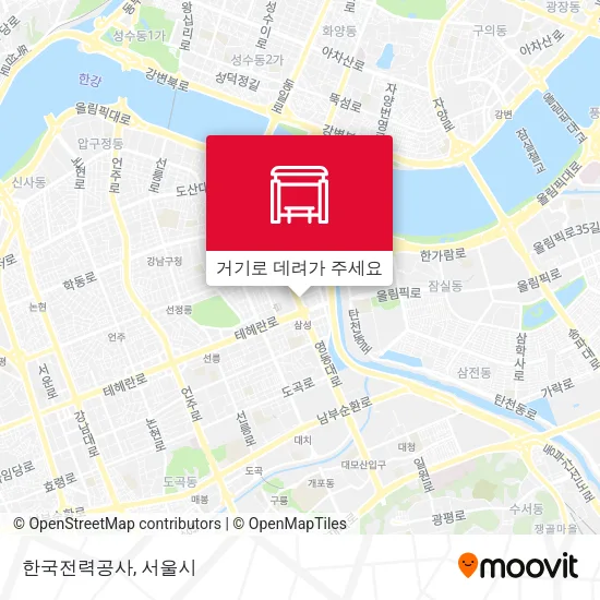 한국전력공사 지도