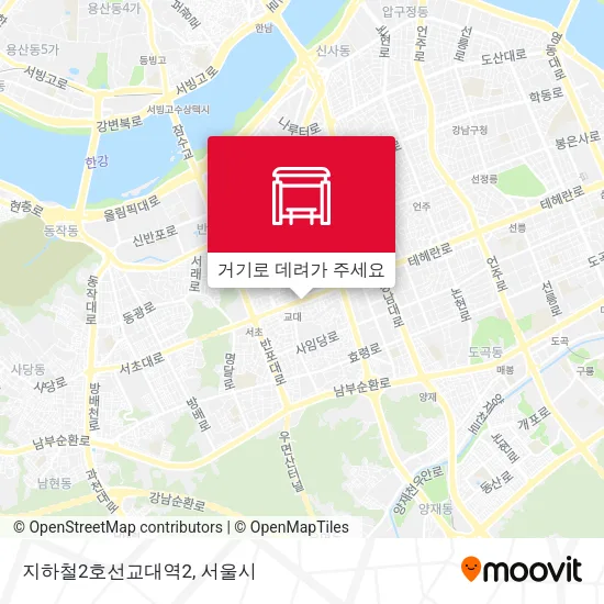 지하철2호선교대역2 지도
