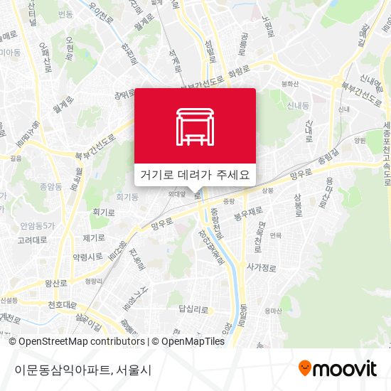 이문동삼익아파트 지도