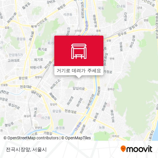 전곡시장앞 지도