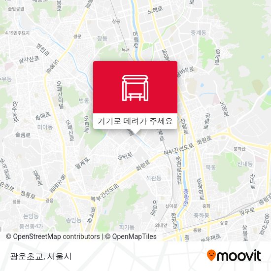광운초교 지도