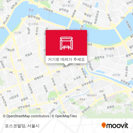 포스코빌딩 지도