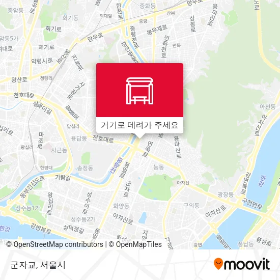 군자교 지도