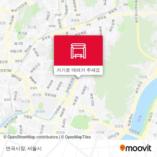 면곡시장 지도