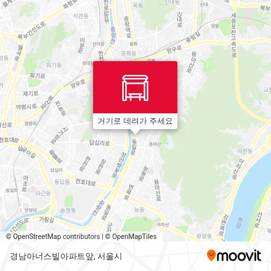 경남아너스빌아파트앞 지도