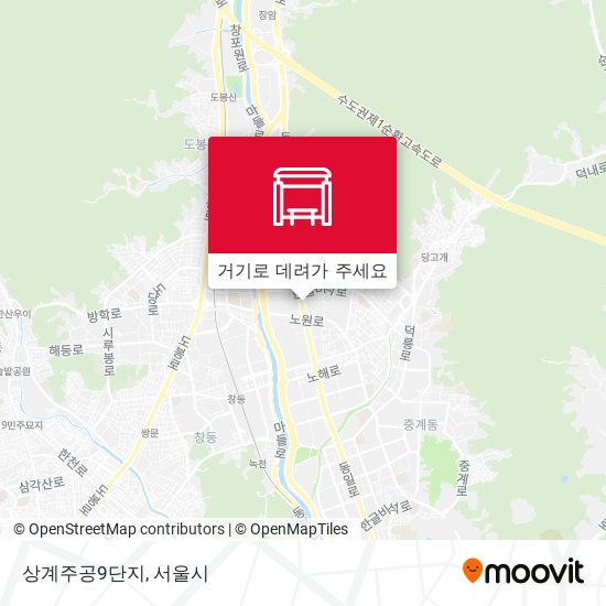 상계주공9단지 지도