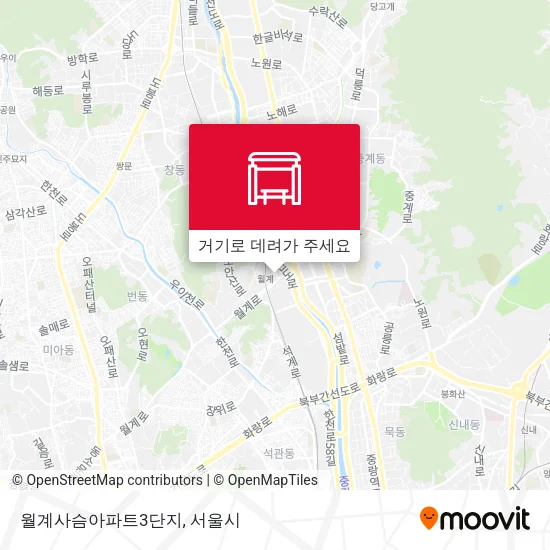 월계사슴아파트3단지 지도