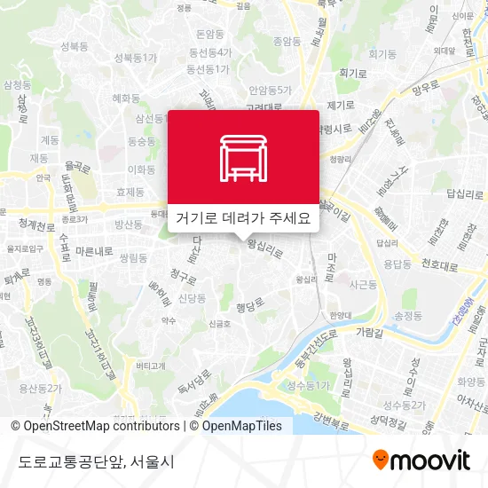 도로교통공단앞 지도