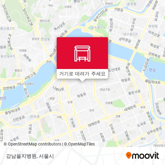 강남을지병원 지도