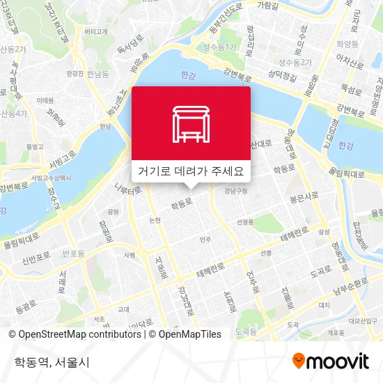 학동역 지도
