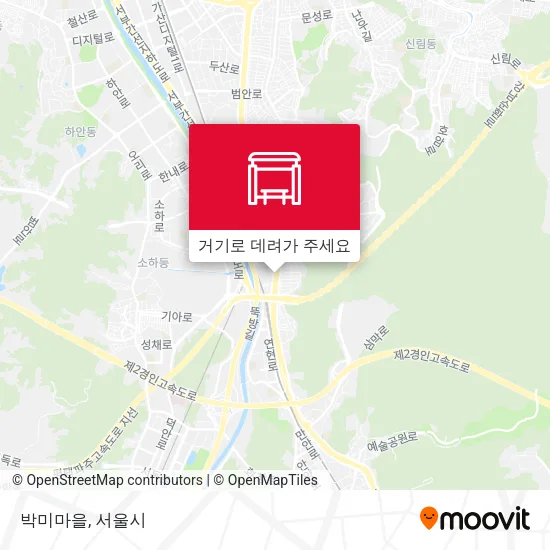 박미마을 지도