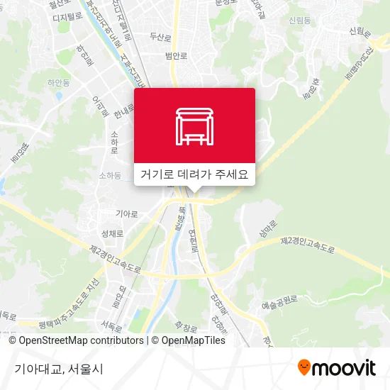 기아대교 지도