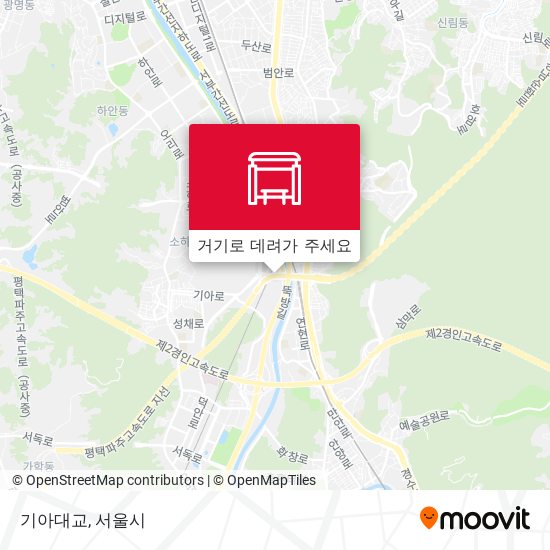 기아대교 지도