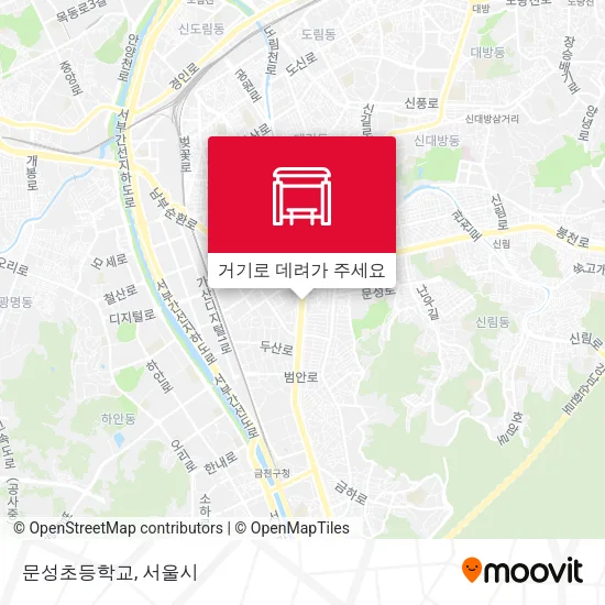문성초등학교 지도