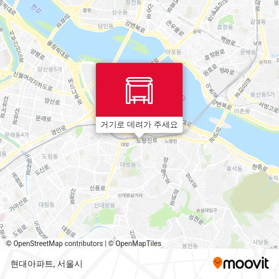 현대아파트 지도