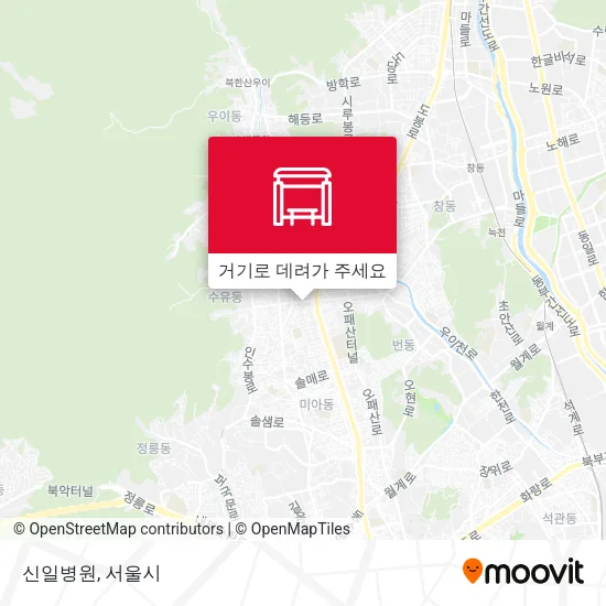 신일병원 지도