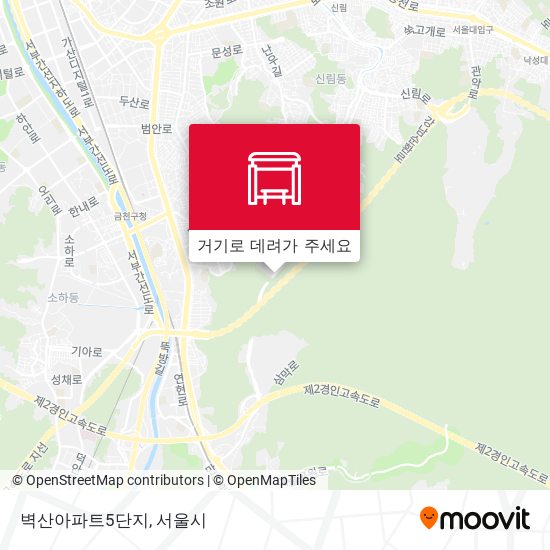벽산아파트5단지 지도