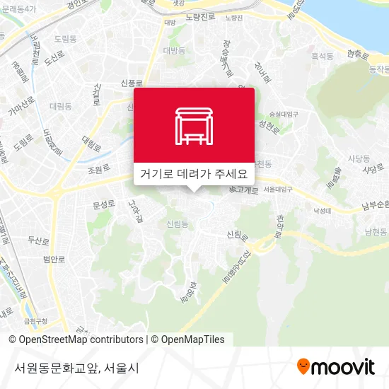 서원동문화교앞 지도