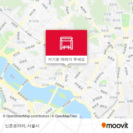 신촌로터리 지도