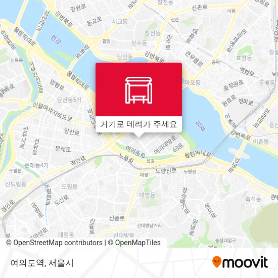 여의도역 지도