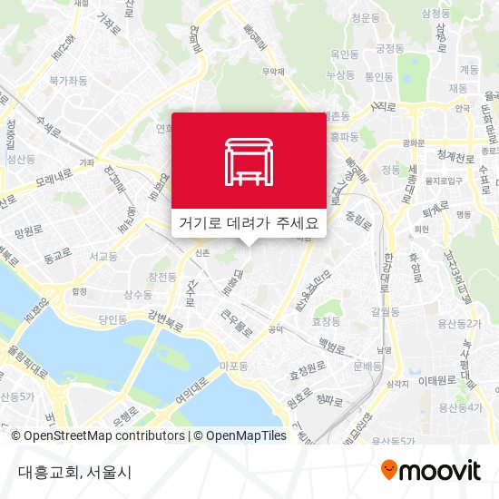 대흥교회 지도