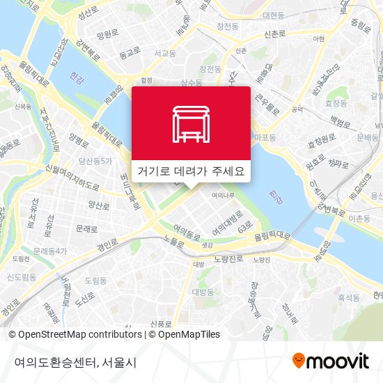 여의도환승센터 지도