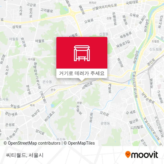 씨티월드 지도