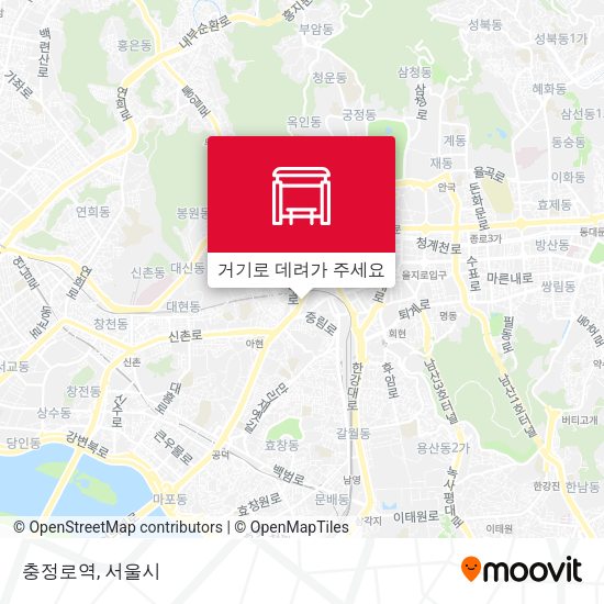 충정로역 지도