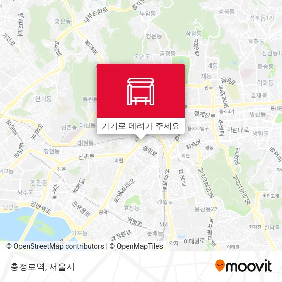 충정로역 지도