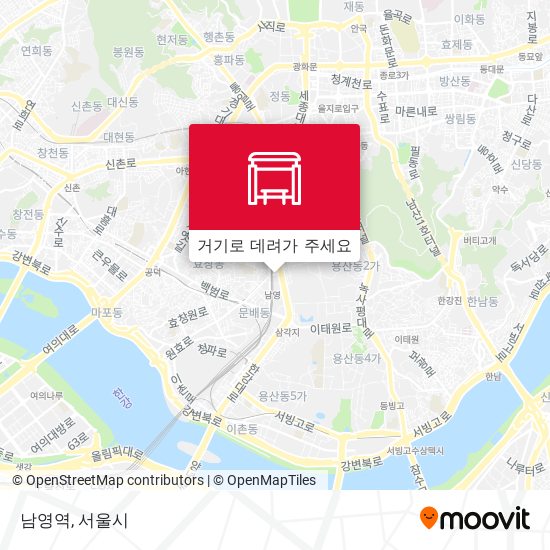 남영역 지도