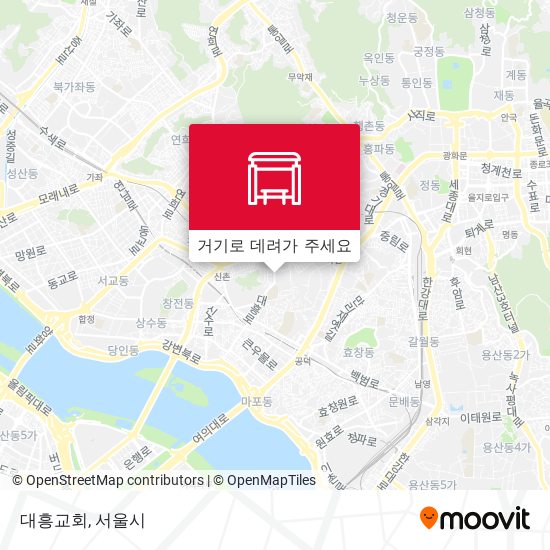 대흥교회 지도