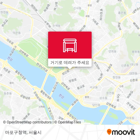 마포구청역 지도