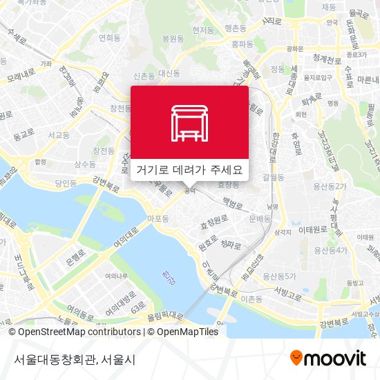 서울대동창회관 지도