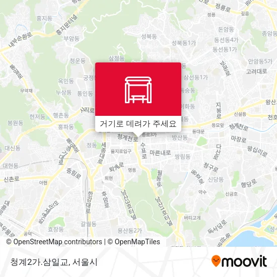 청계2가.삼일교 지도